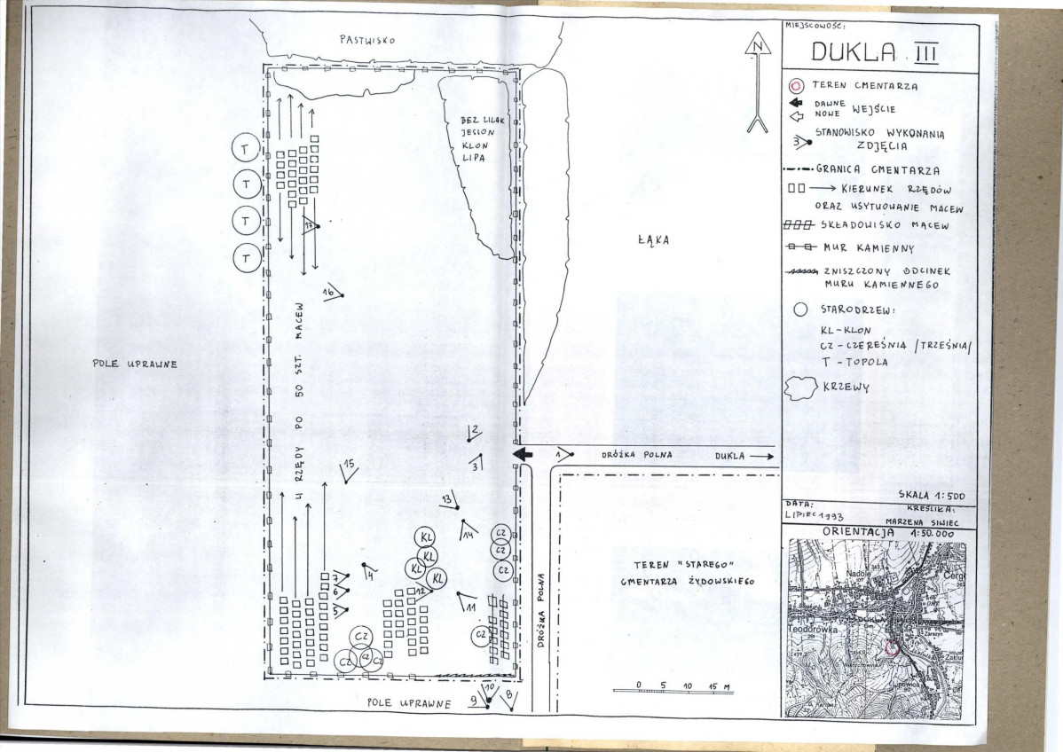 Karta cmentarza, skan nr 3