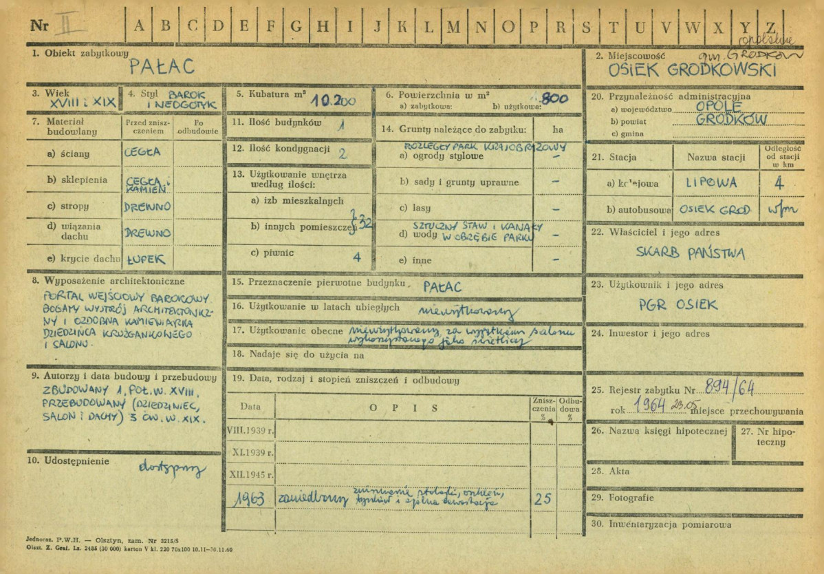 Karta zielona, skan nr 1