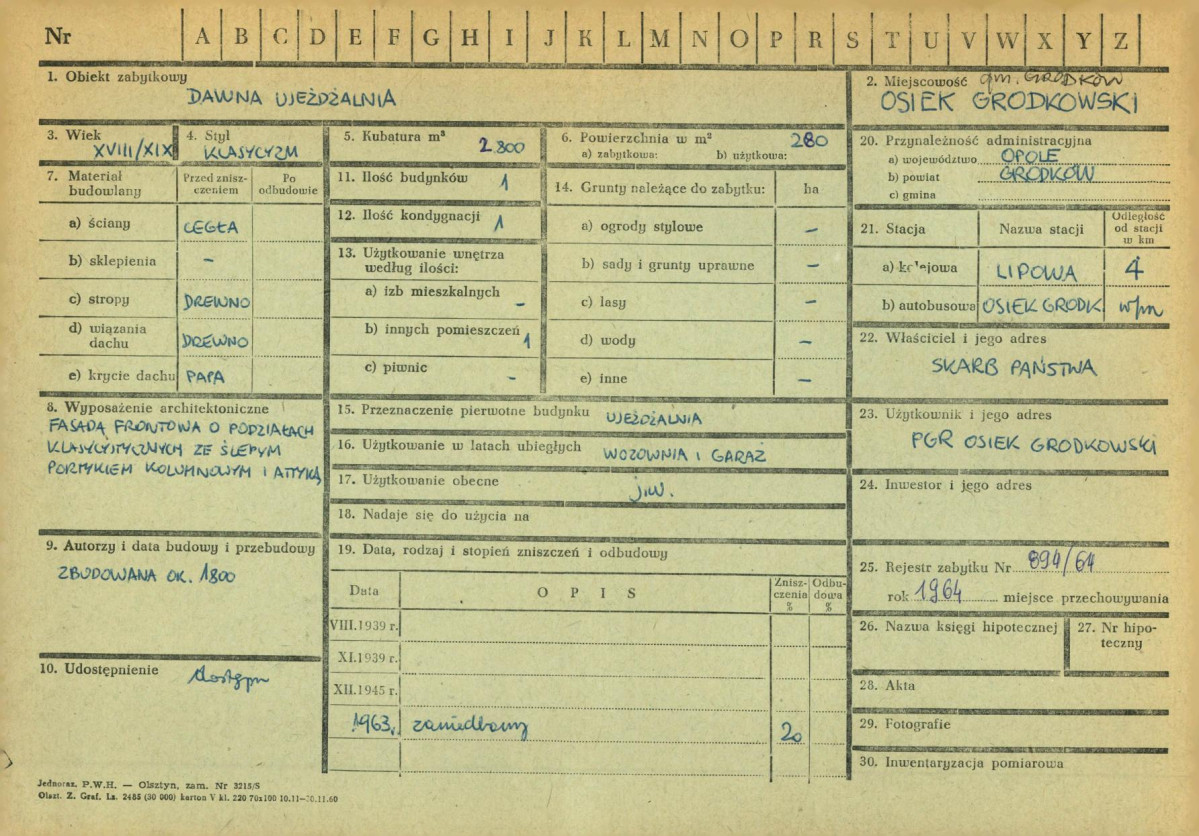 Karta zielona, skan nr 1