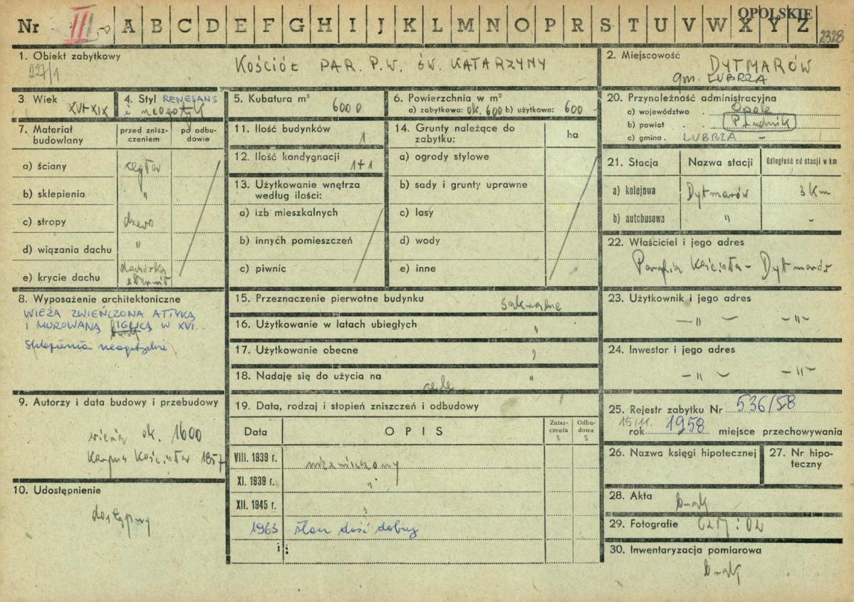 KZ - Karta zielona, skan nr 1