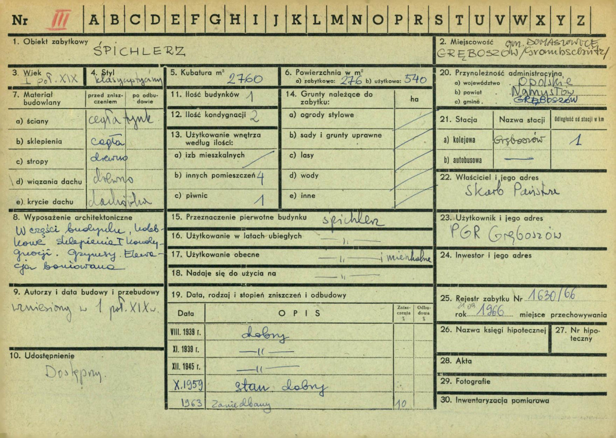 KZ - Karta zielona, skan nr 1