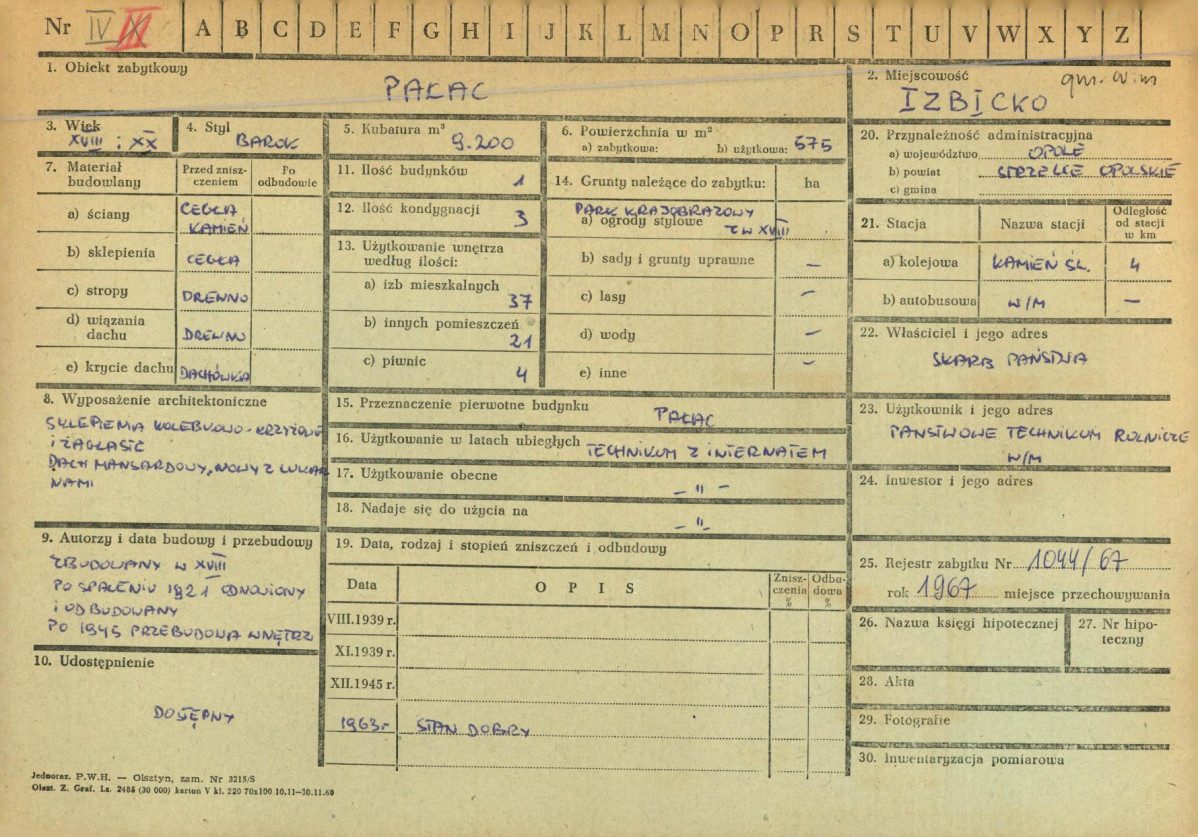 KZ - Karta zielona, skan nr 1
