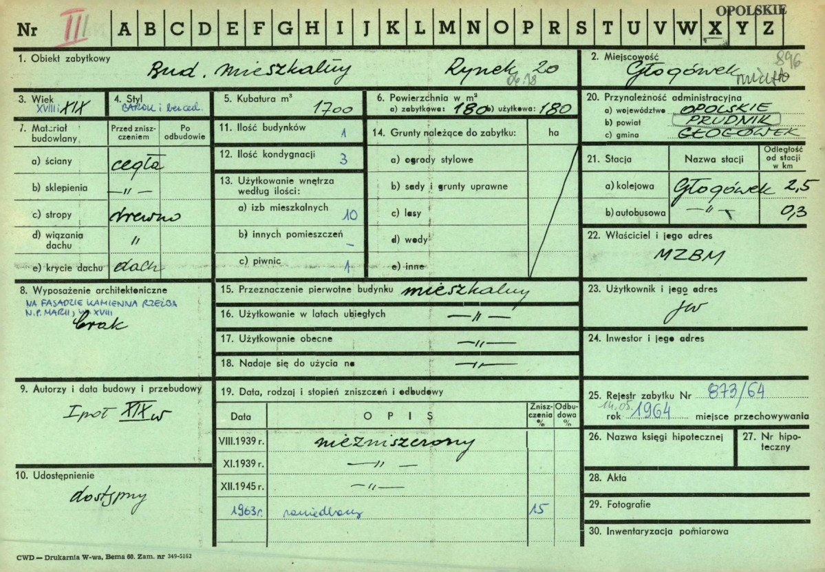 KZ - Karta zielona, skan nr 1