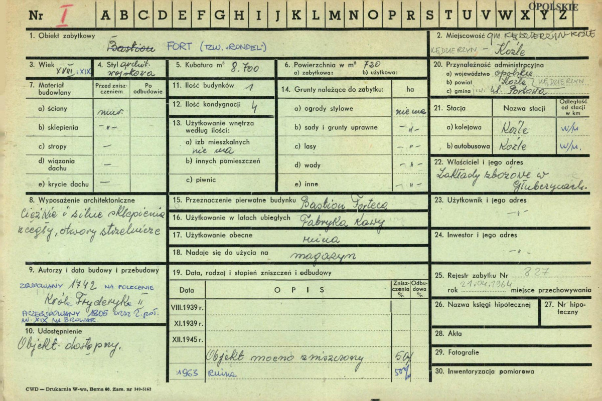 Karta zielona, skan nr 1