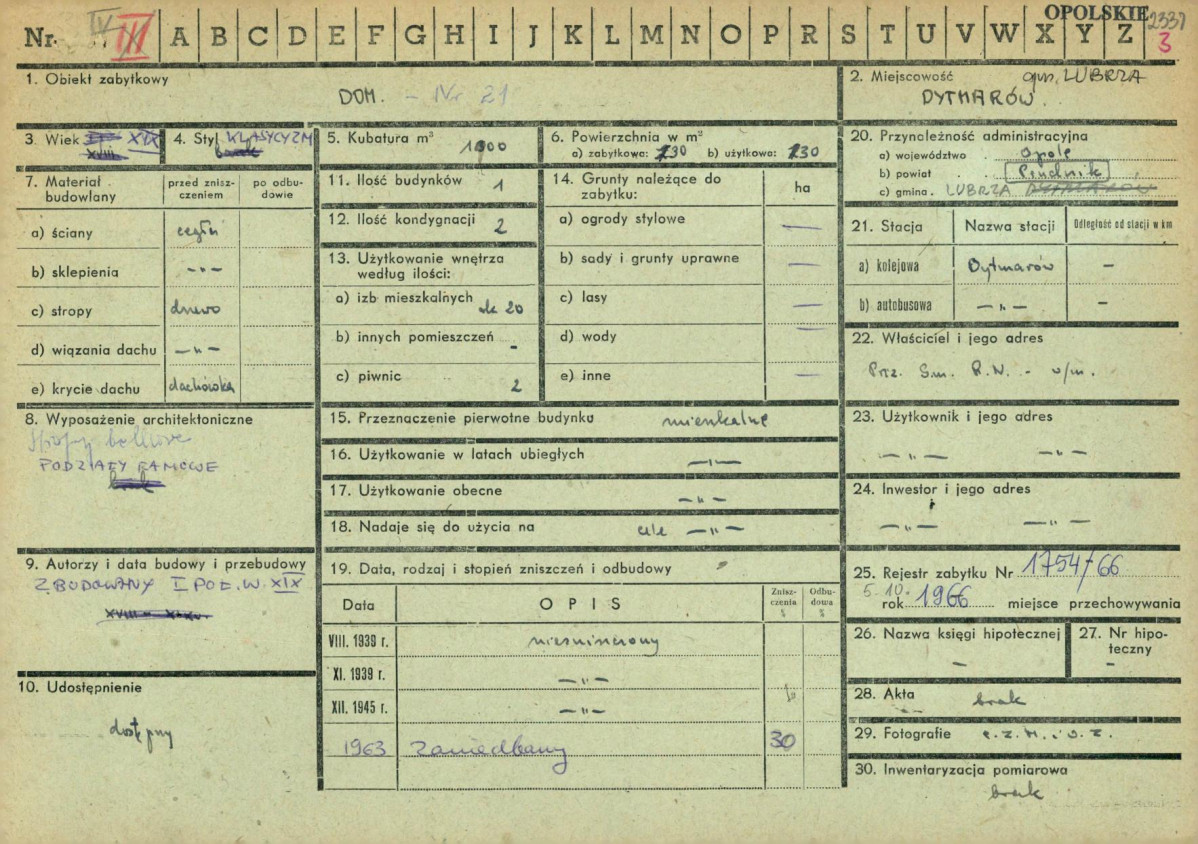 KZ - Karta zielona, skan nr 1
