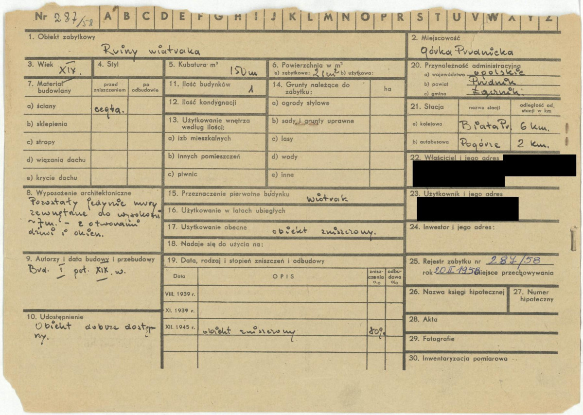 KZ - Karta zielona, skan nr 1