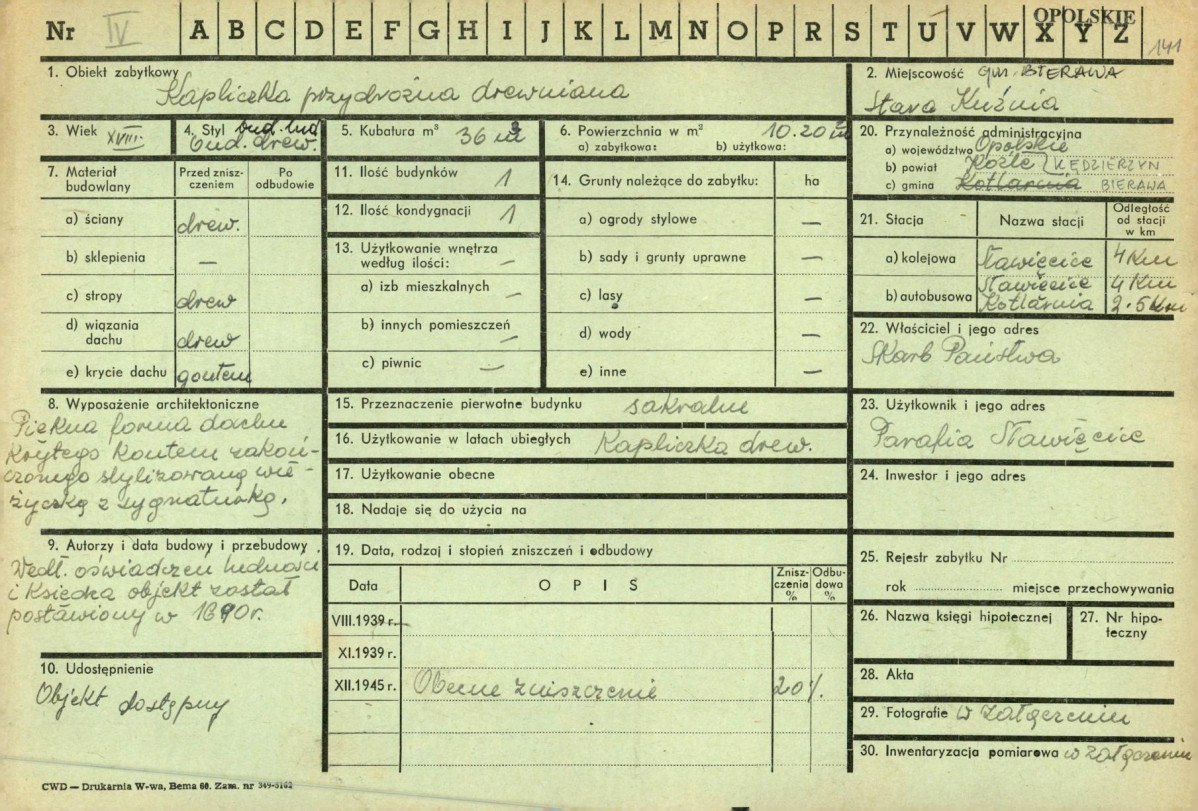Karta zielona, skan nr 1
