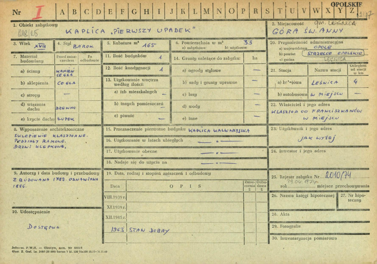KZ - Karta zielona, skan nr 1