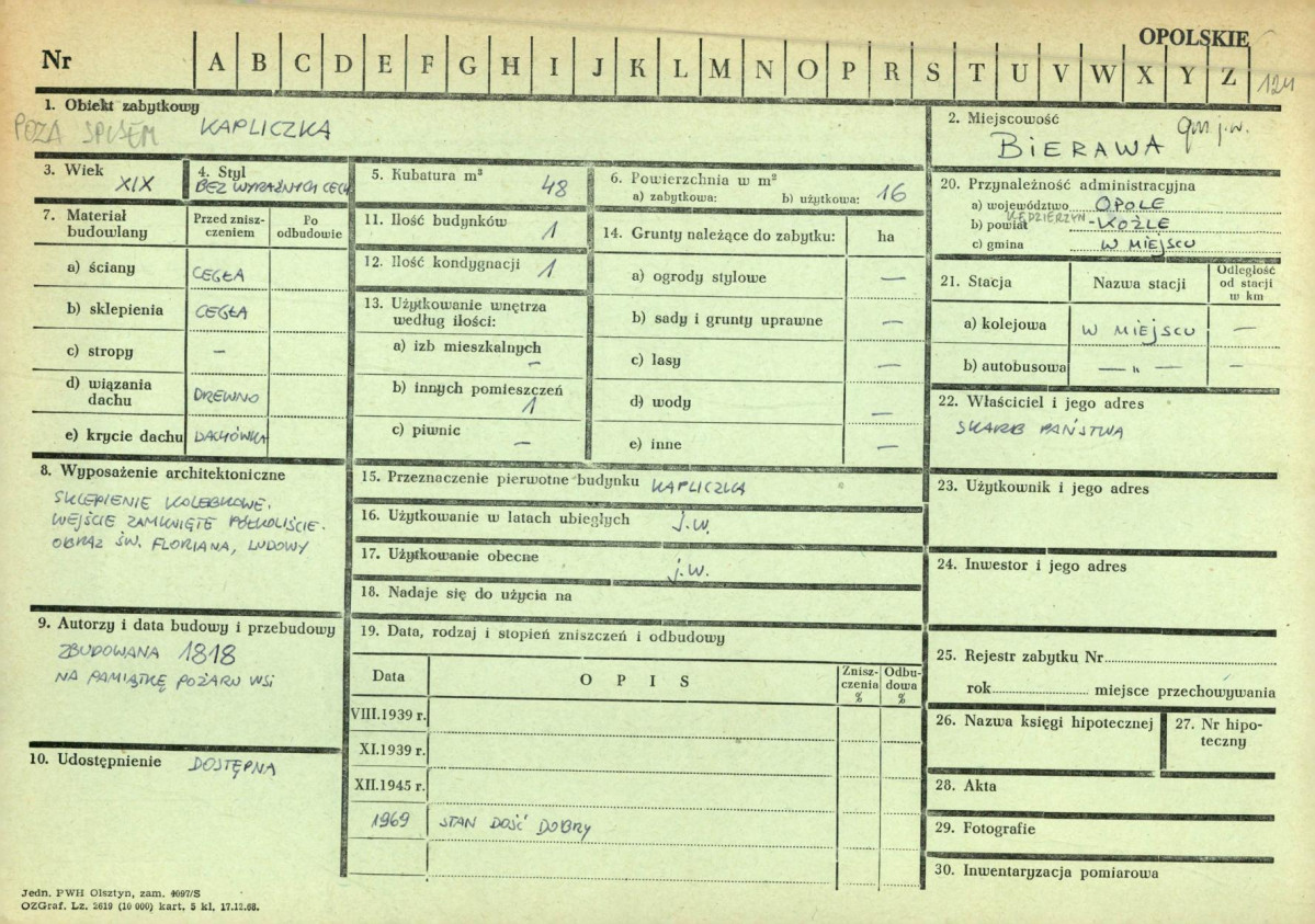 Karta zielona, skan nr 1