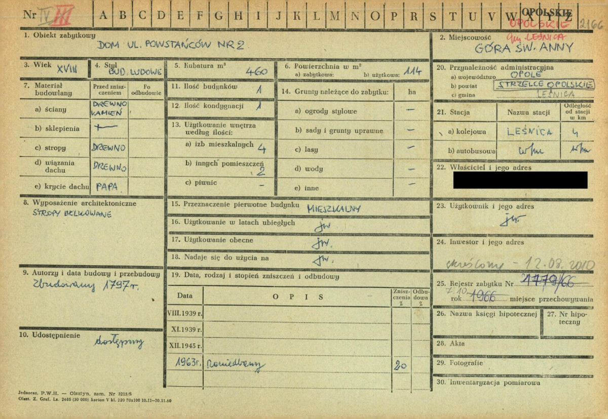 KZ - Karta zielona, skan nr 1