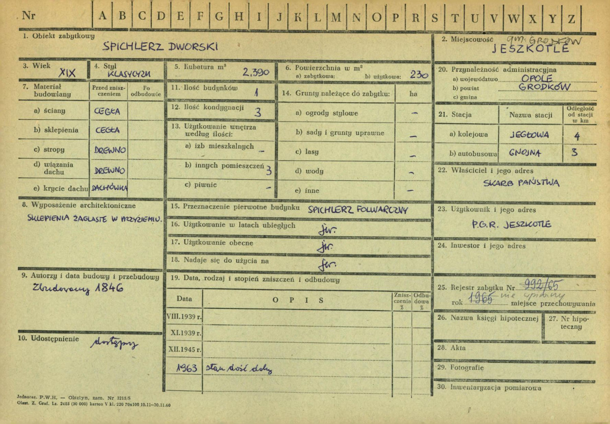 Karta zielona, skan nr 1