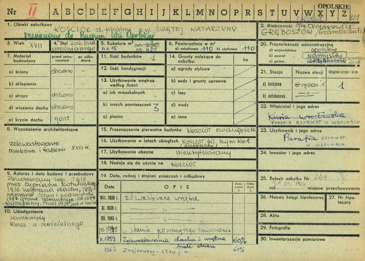 KZ - Karta zielona, skan nr 1
