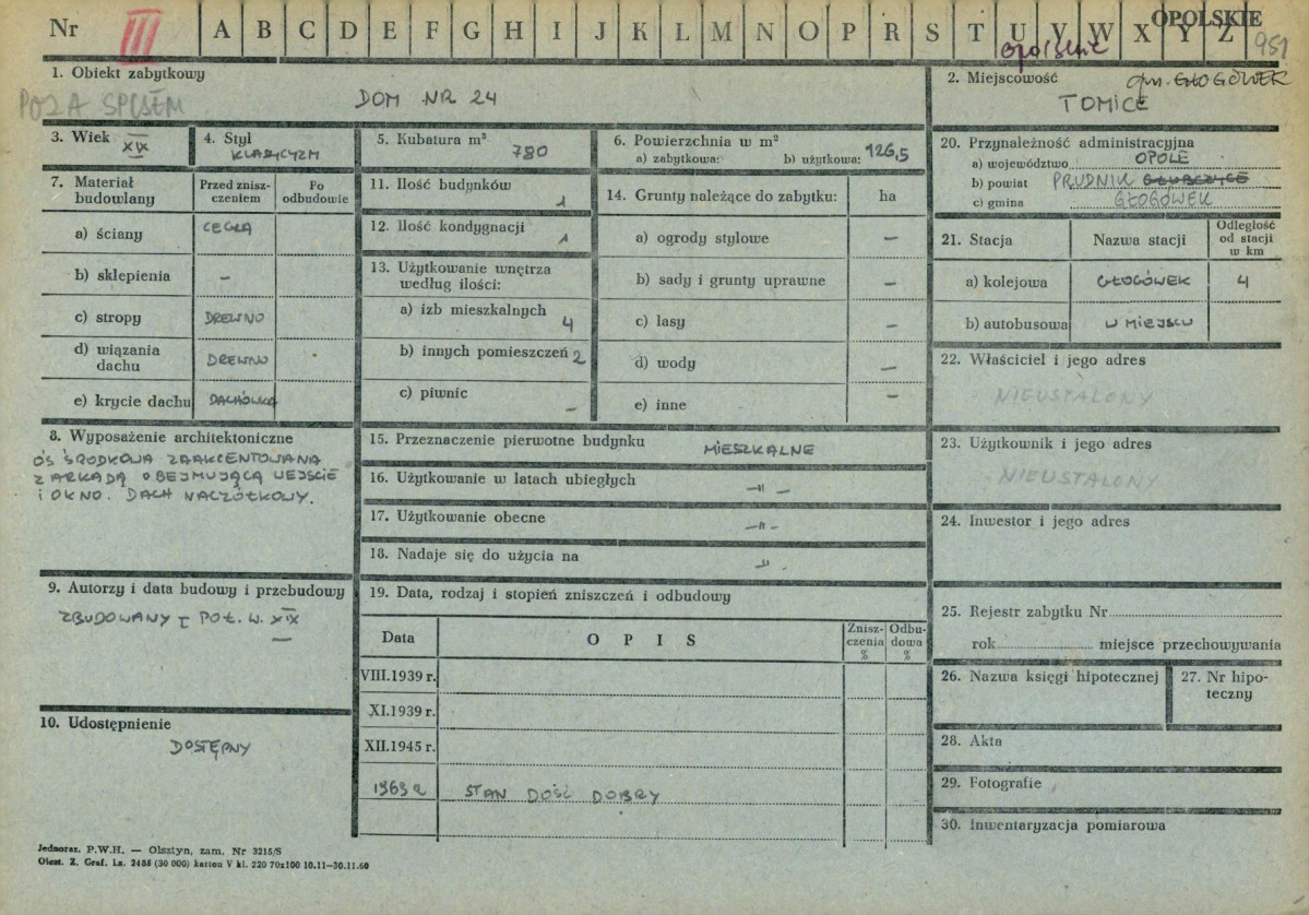 KZ - Karta zielona, skan nr 1