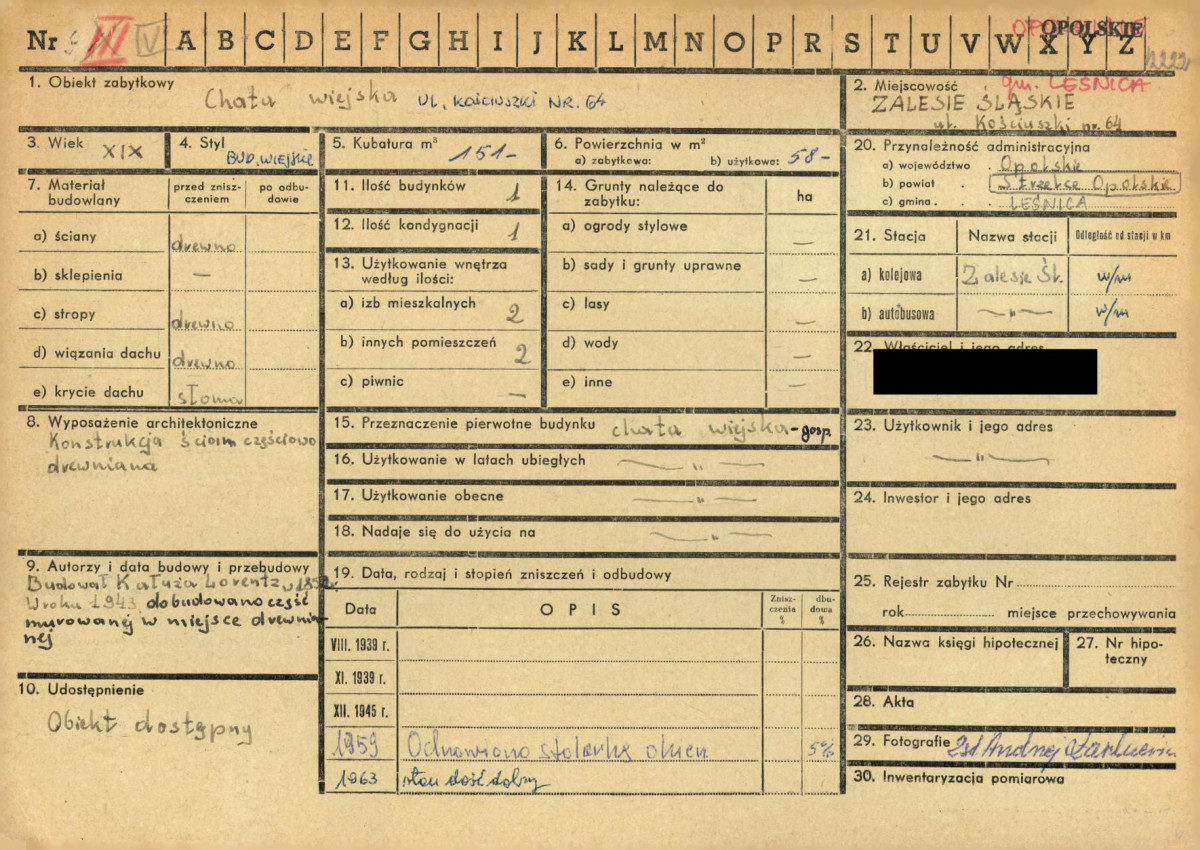 KZ - Karta zielona, skan nr 1