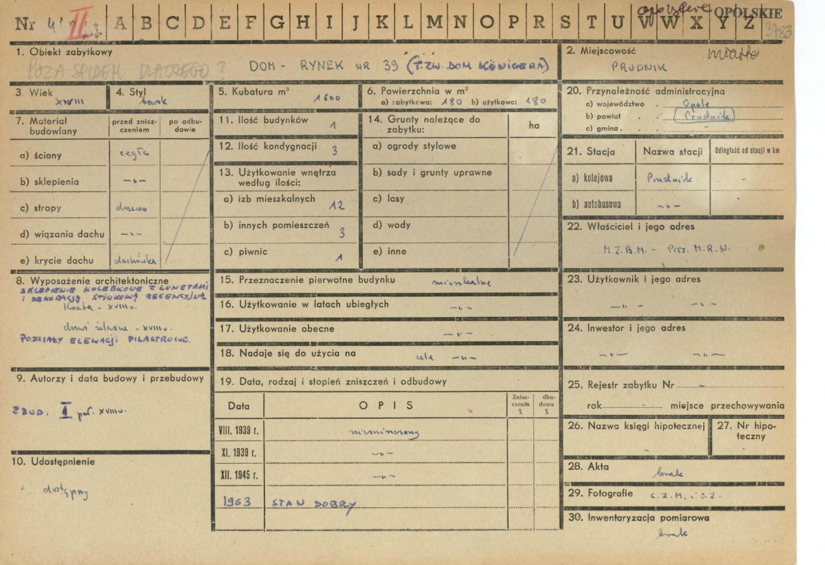KZ - Karta zielona, skan nr 1