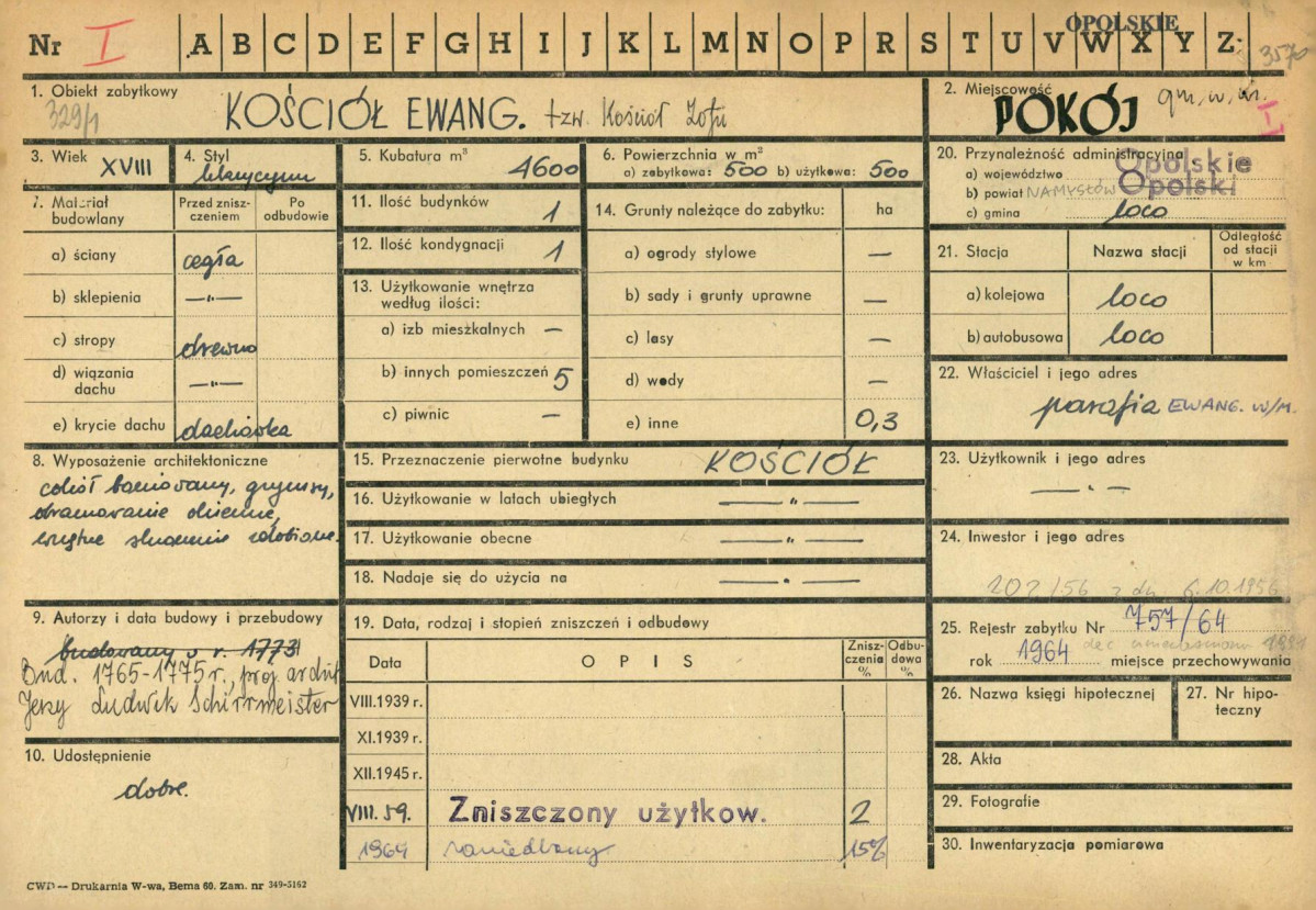 KZ - Karta zielona, skan nr 1