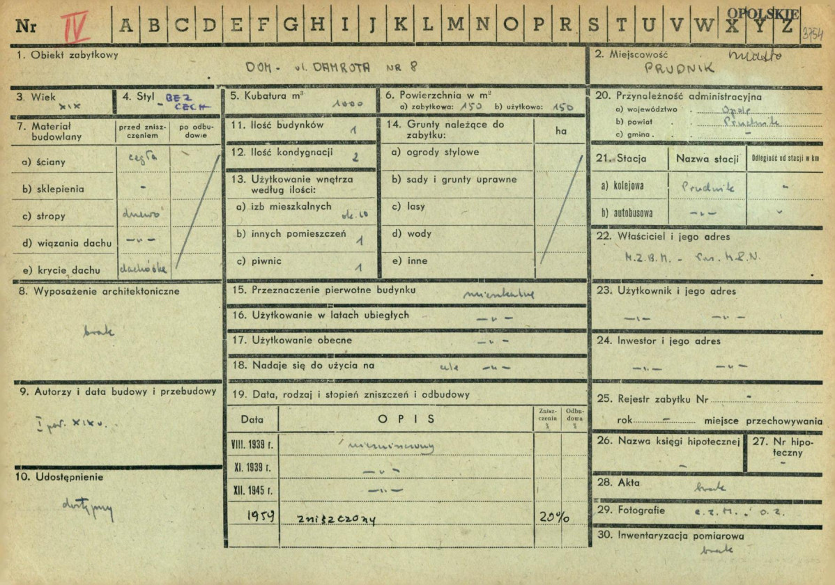 KZ - Karta zielona, skan nr 1
