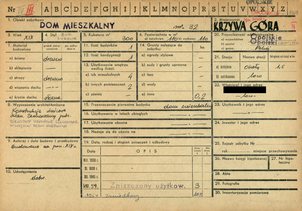 KZ - Karta zielona, skan nr 1