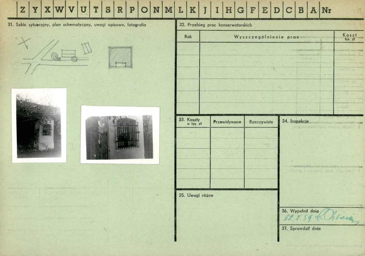 KZ - Karta zielona, skan nr 2