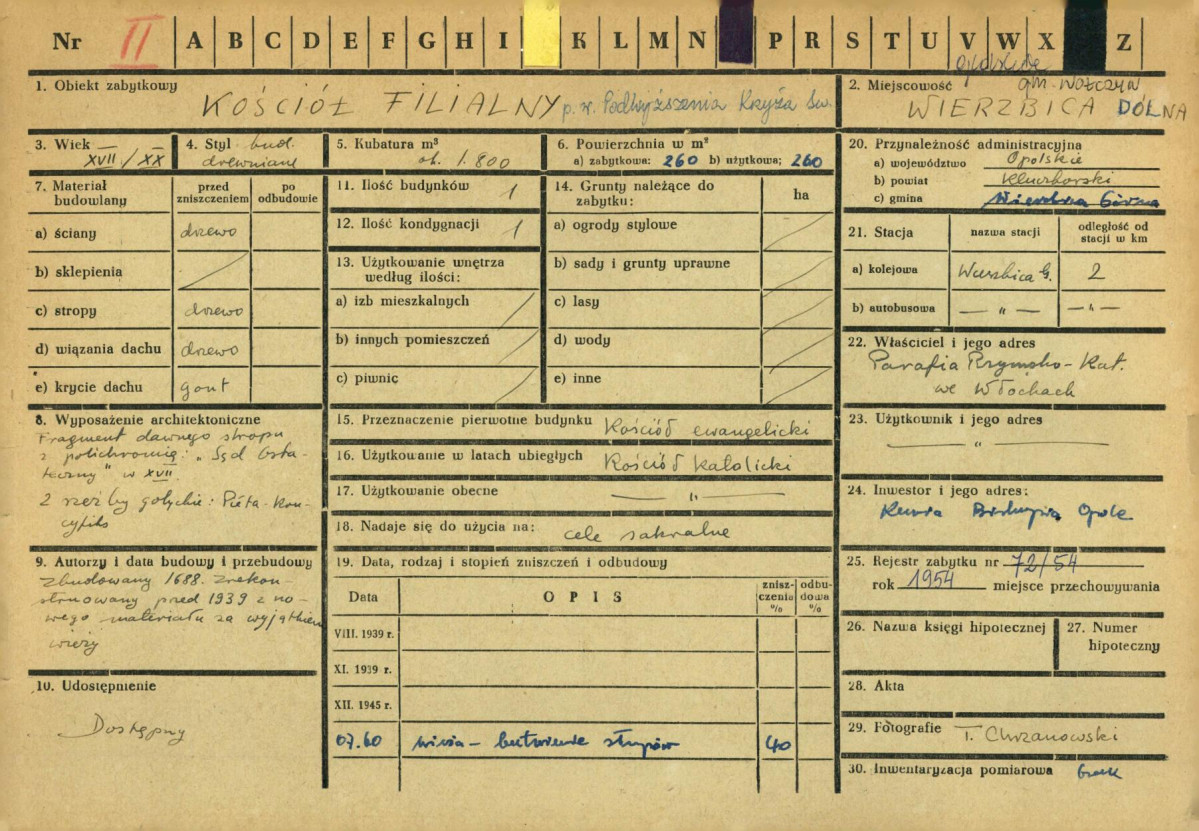 Karta zielona, skan nr 1