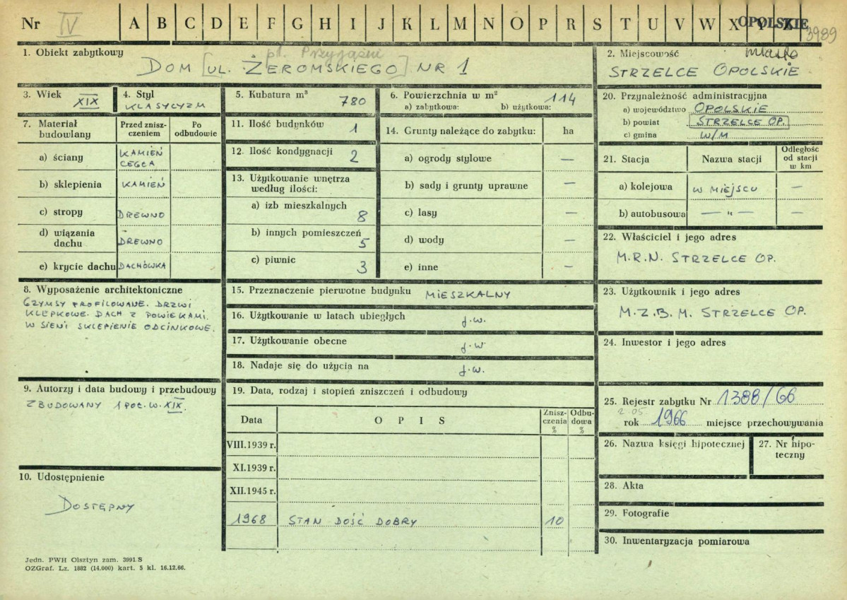 KZ - Karta zielona, skan nr 1