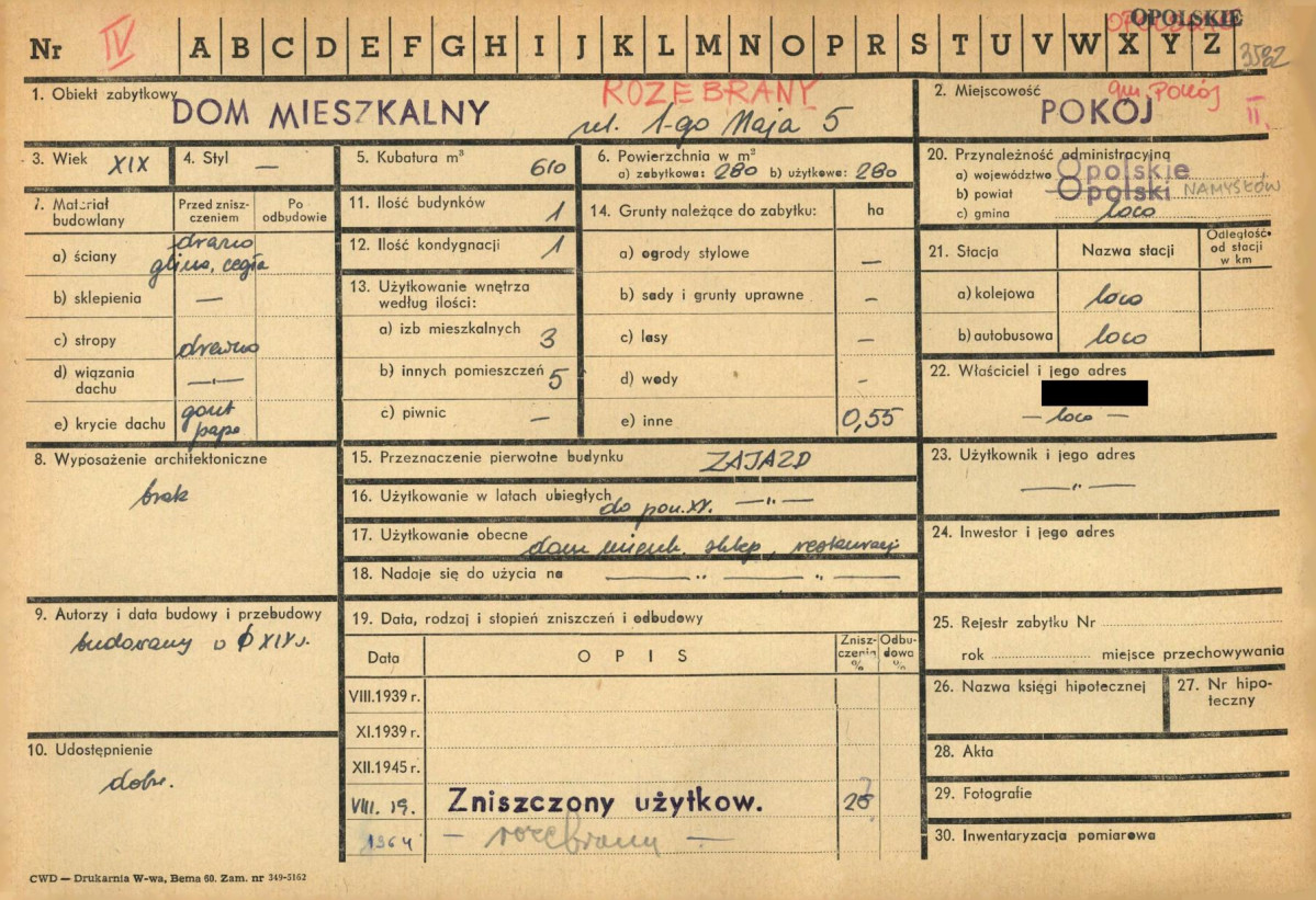 KZ - Karta zielona, skan nr 1