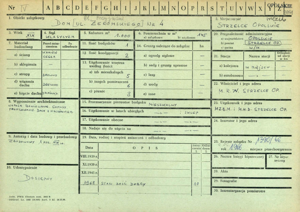 KZ - Karta zielona, skan nr 1