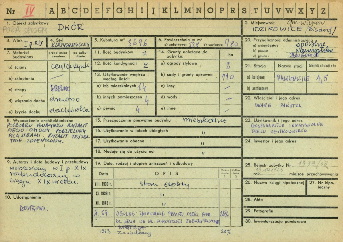 KZ - Karta zielona, skan nr 1
