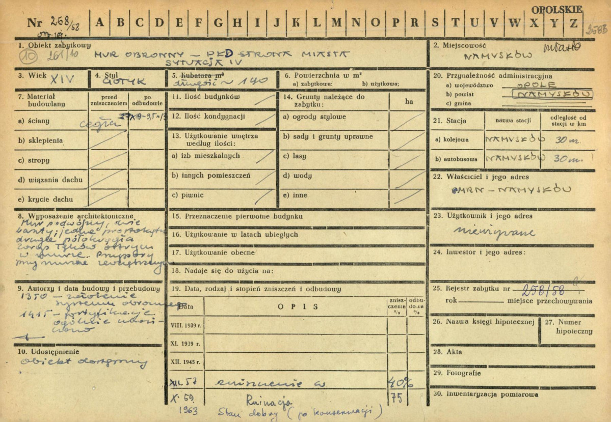 KZ - Karta zielona, skan nr 1