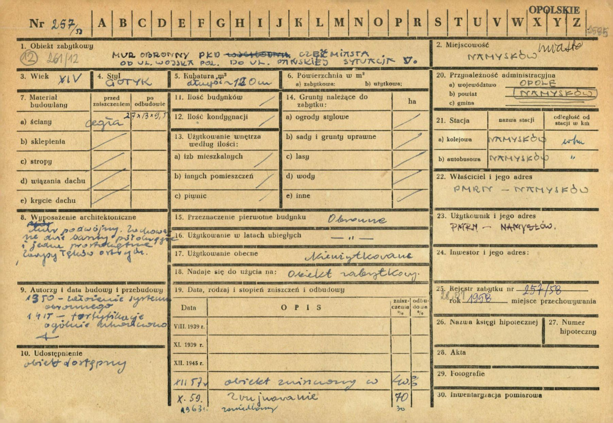 KZ - Karta zielona, skan nr 1