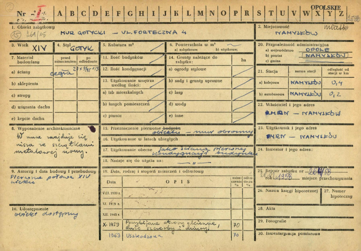 KZ - Karta zielona, skan nr 1