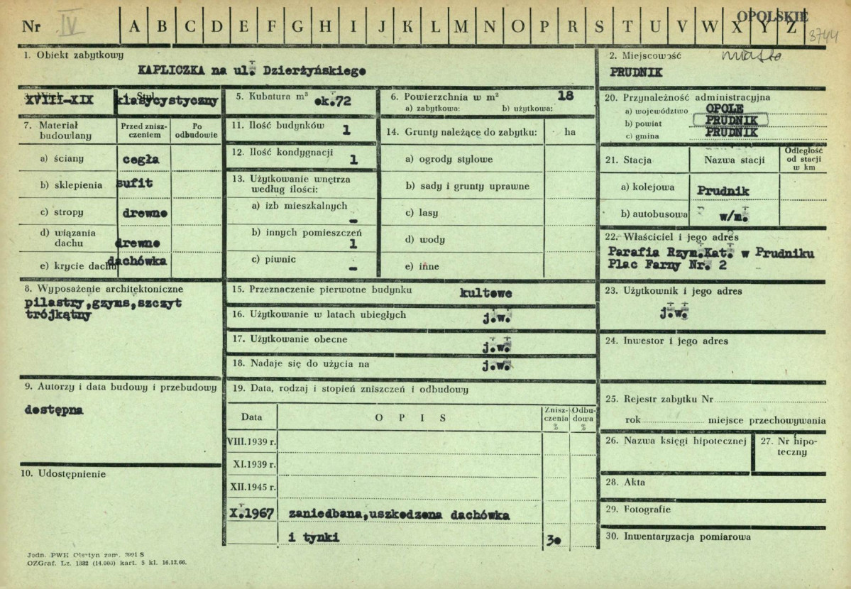 KZ - Karta zielona, skan nr 1