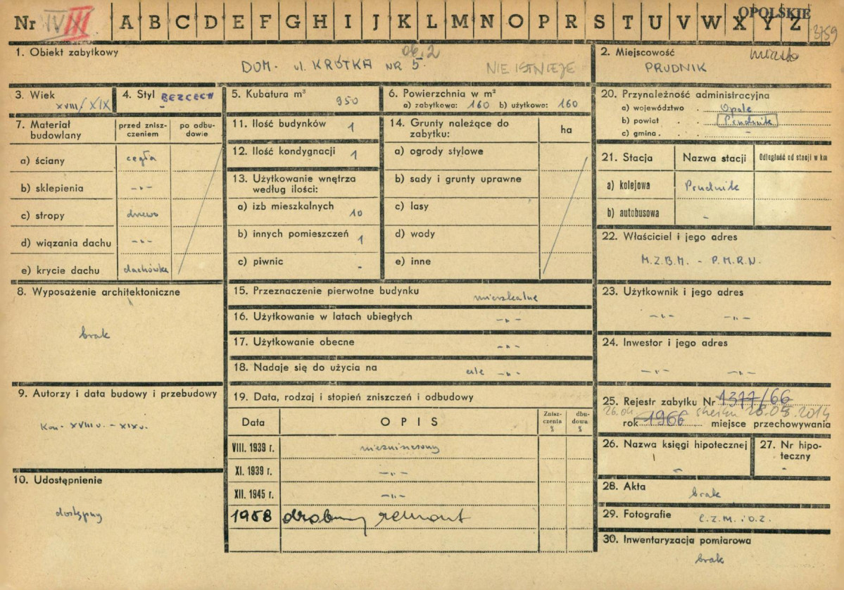 KZ - Karta zielona, skan nr 1