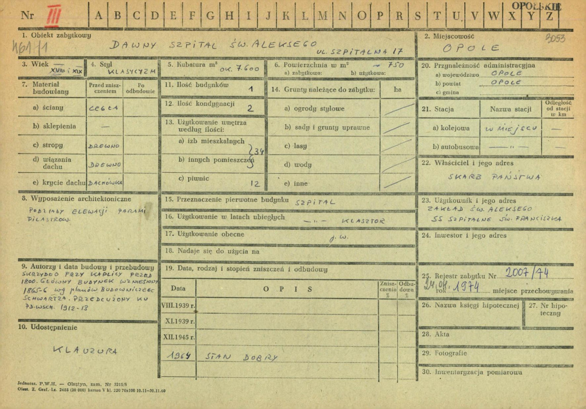 KZ - Karta zielona, skan nr 1
