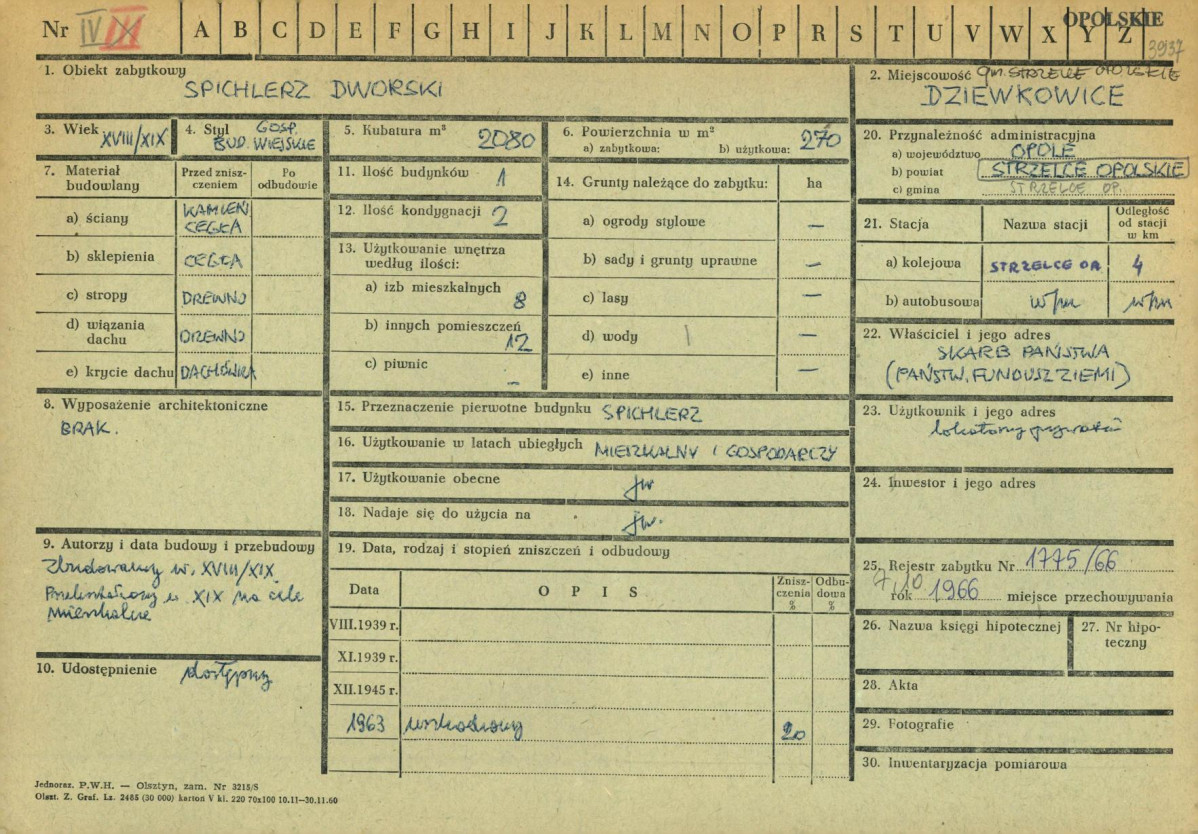 KZ - Karta zielona, skan nr 1