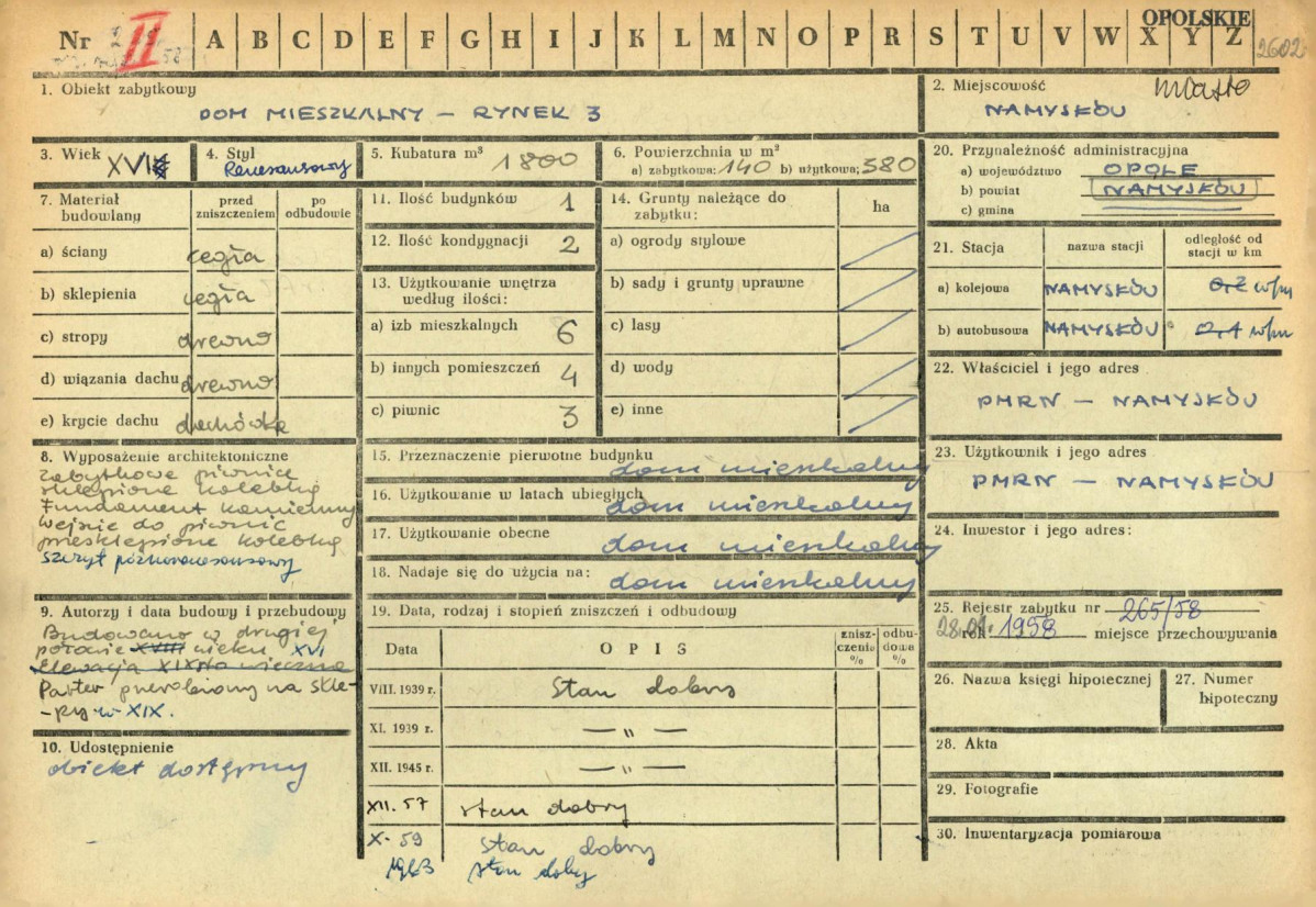 KZ - Karta zielona, skan nr 1