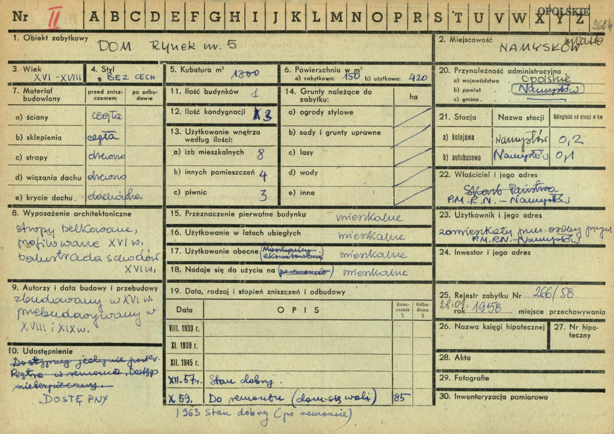 KZ - Karta zielona, skan nr 1
