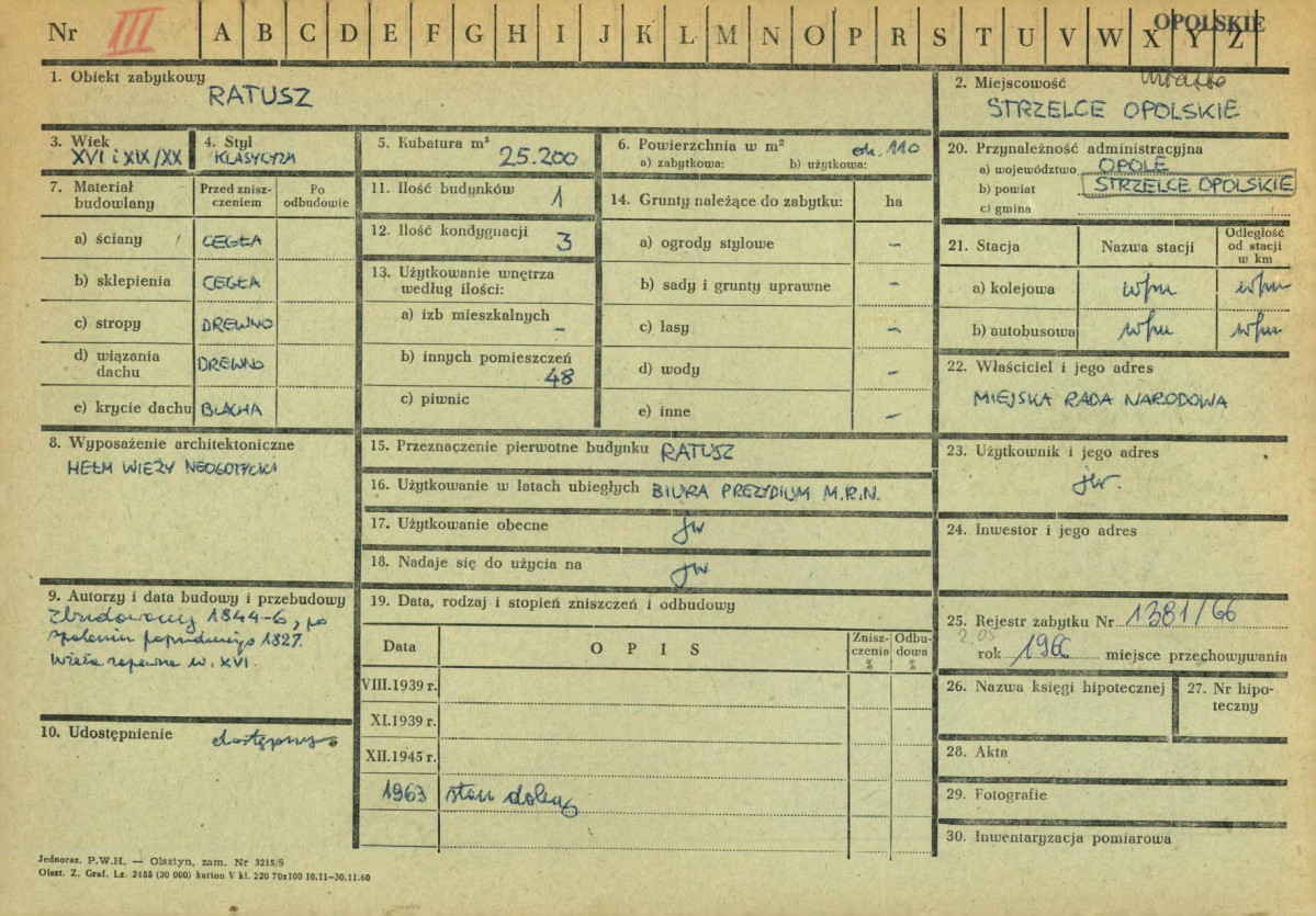 KZ - Karta zielona, skan nr 1