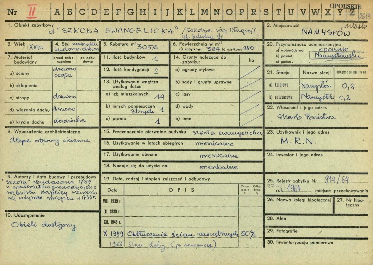 KZ - Karta zielona, skan nr 1