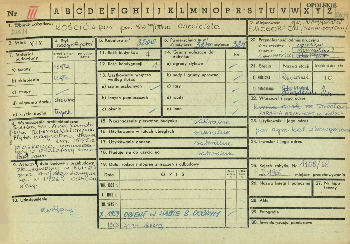 KZ - Karta zielona, skan nr 1
