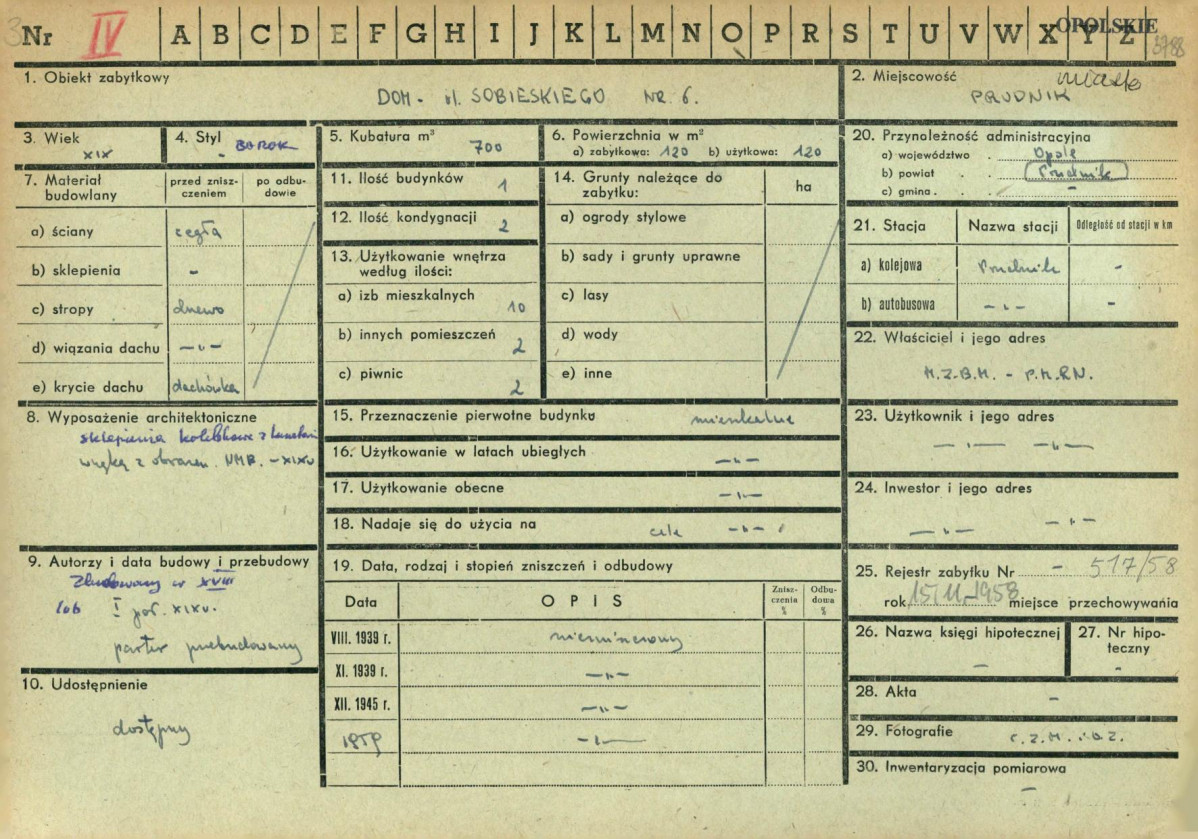 KZ - Karta zielona, skan nr 1