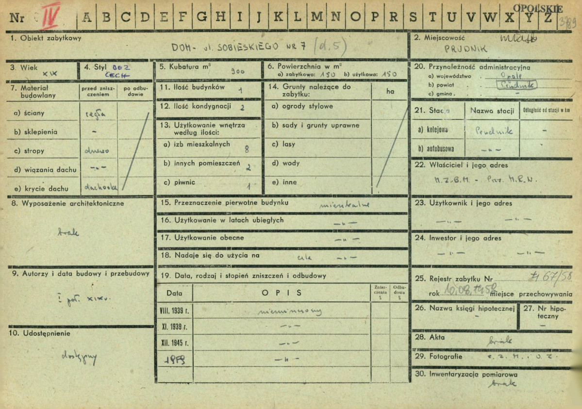 KZ - Karta zielona, skan nr 1