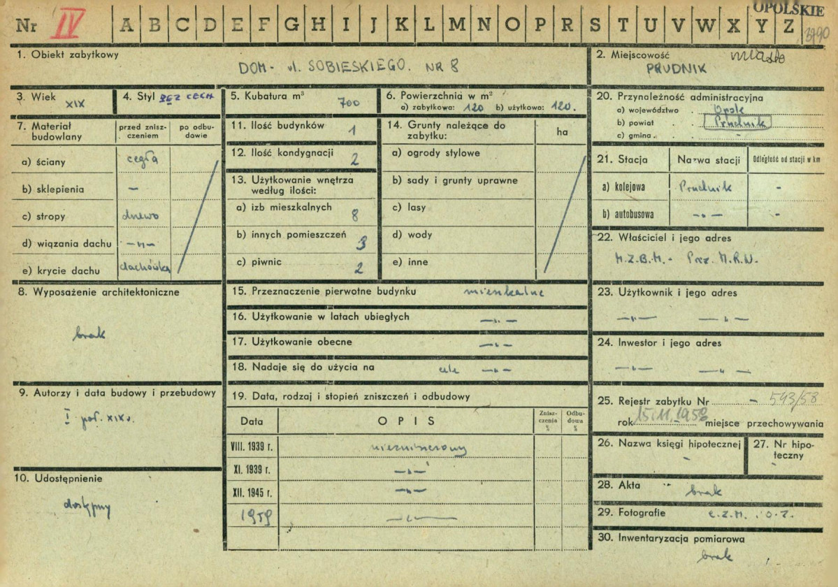 KZ - Karta zielona, skan nr 1
