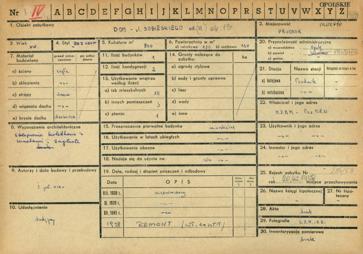 KZ - Karta zielona, skan nr 1