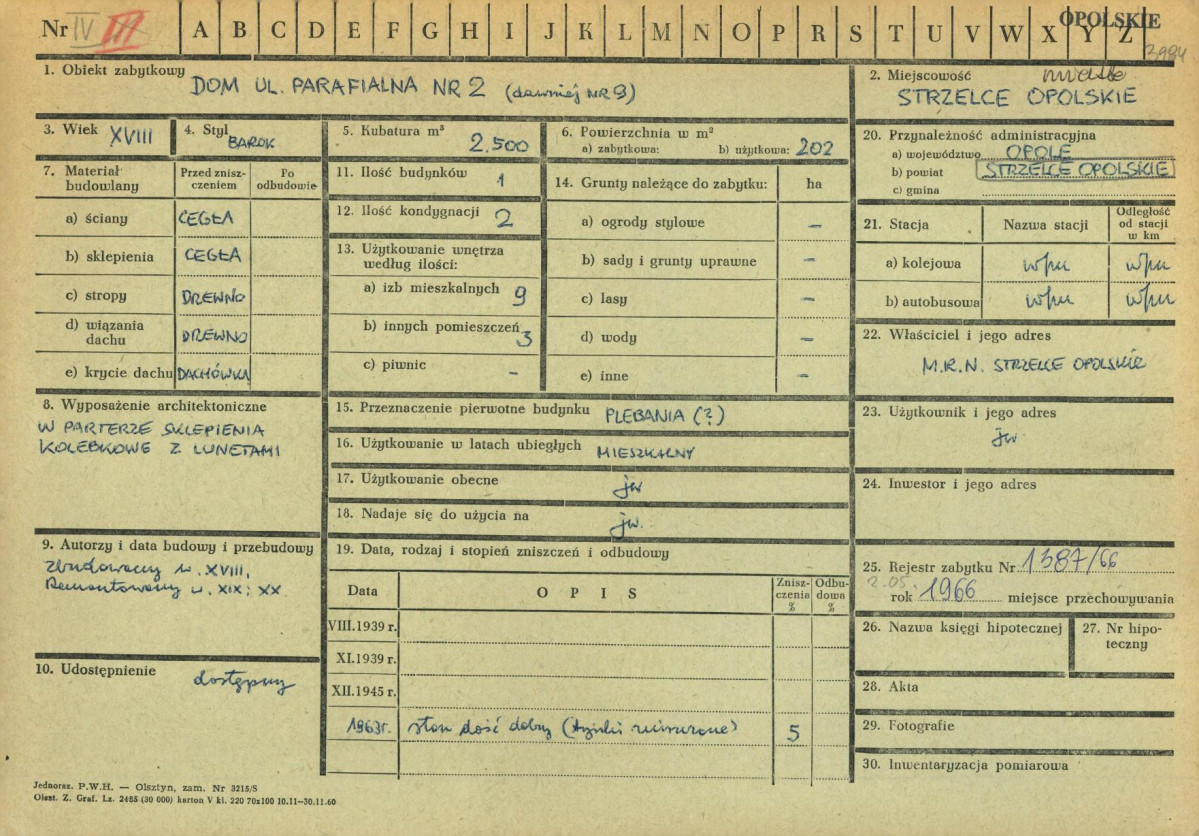KZ - Karta zielona, skan nr 1
