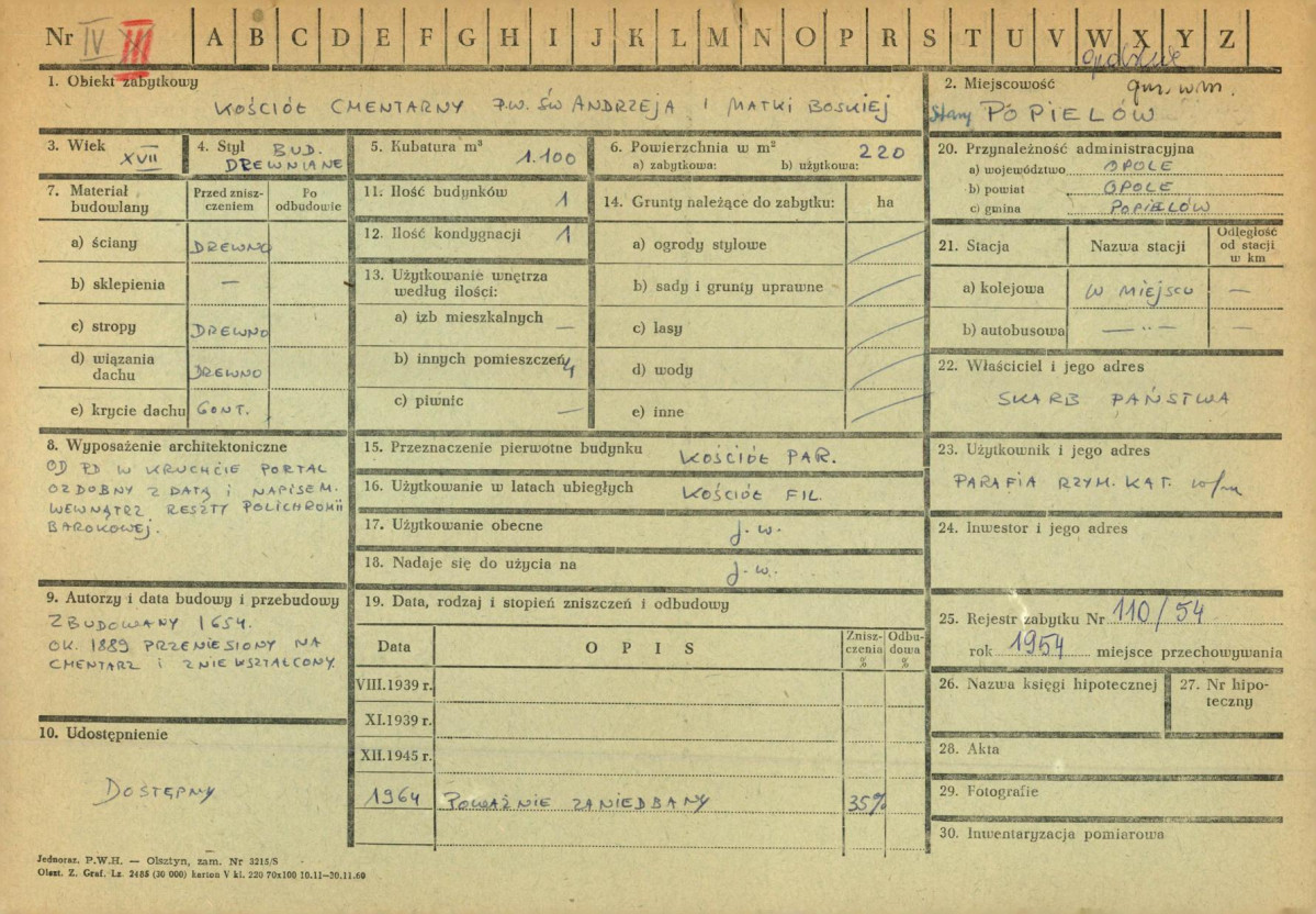 KZ - Karta zielona, skan nr 1