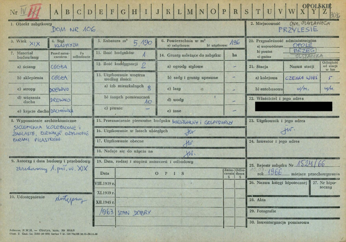 KZ - Karta zielona, skan nr 1