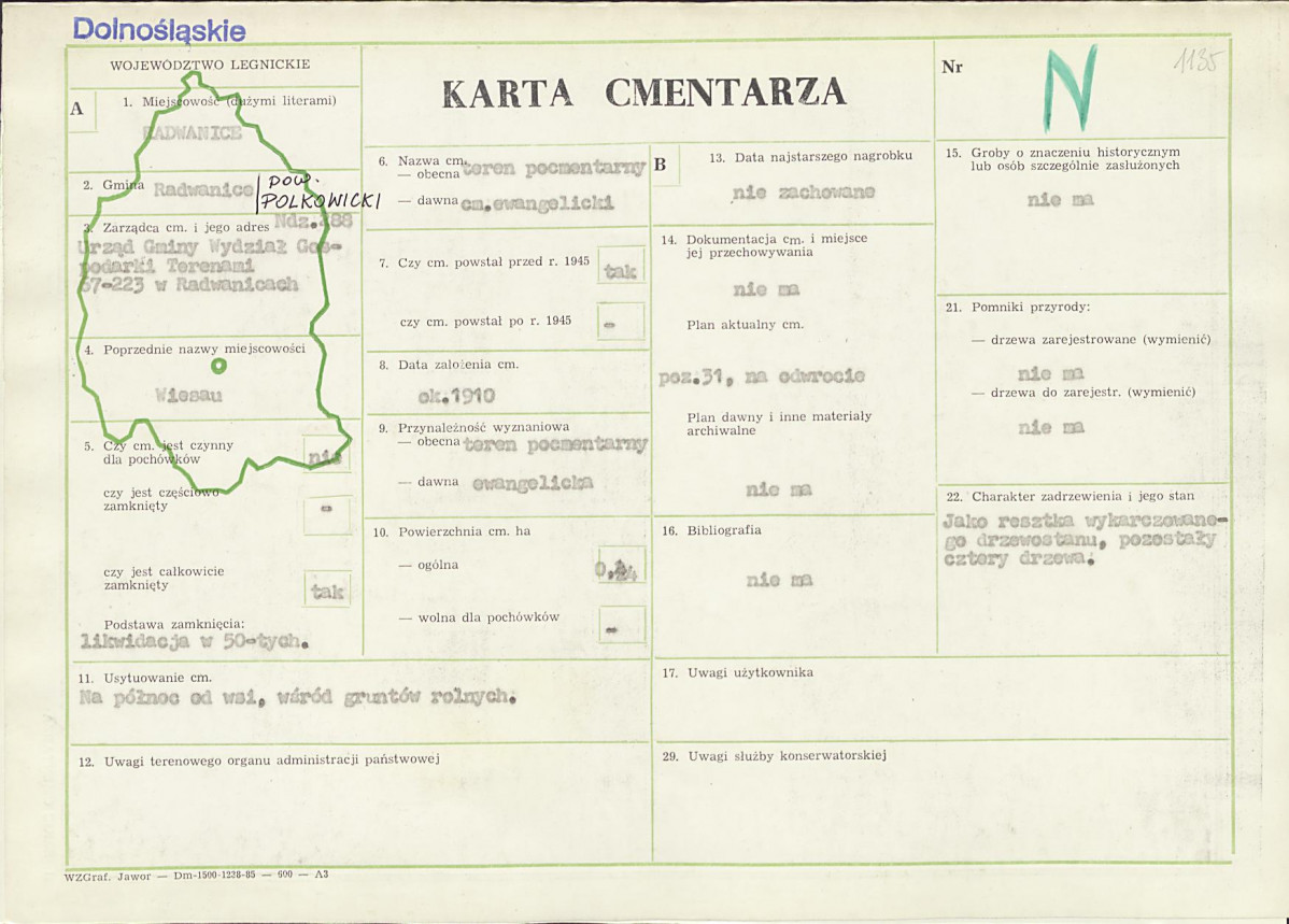 Karta cmentarza, skan nr 1