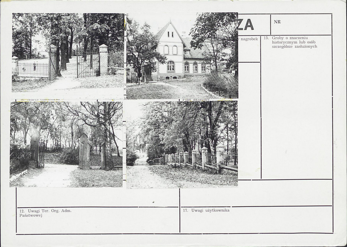 Karta cmentarza, skan nr 6