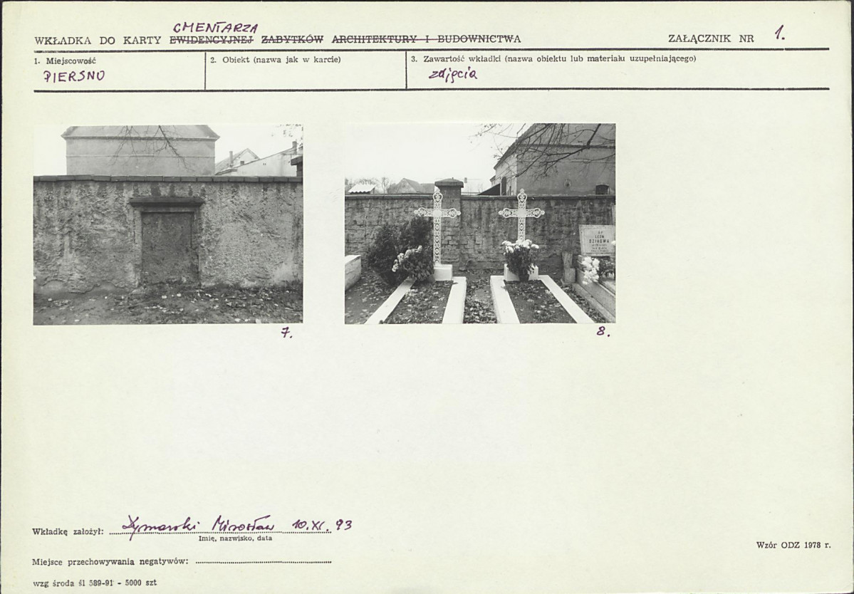 Karta cmentarza, skan nr 6